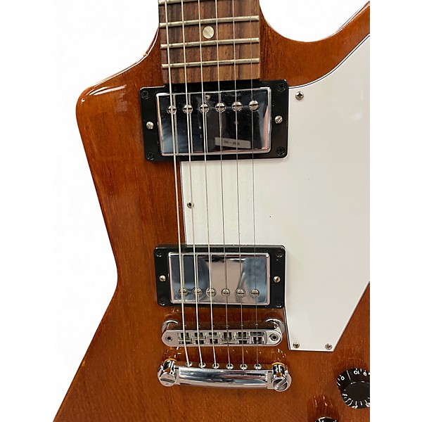 Used 2010s Gibson Explorer Antique Natural Solid Body Electric Guitar