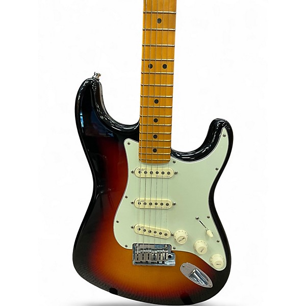 Used Fender American Ultra Stratocaster 3 Color Sunburst Solid Body Electric Guitar
