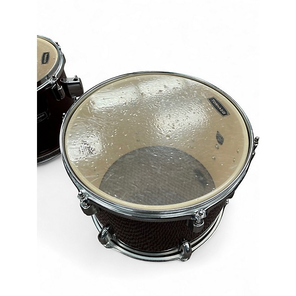 Used Mapex 4 Piece tornado Wine Red Drum Kit