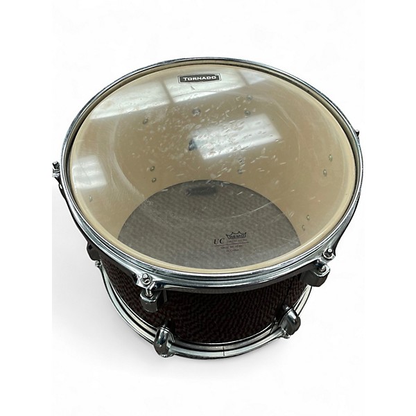 Used Mapex 4 Piece tornado Wine Red Drum Kit