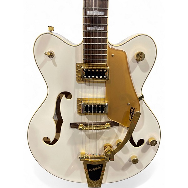 Used Gretsch Guitars G5422TG Electromatic Snow White Hollow Body Electric Guitar