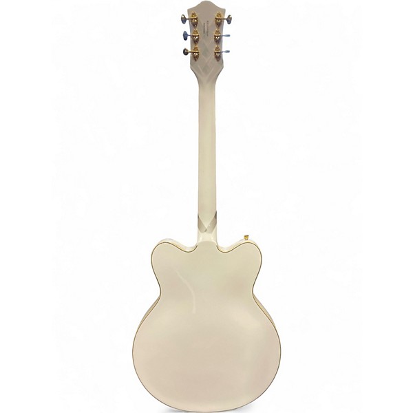 Used Gretsch Guitars G5422TG Electromatic Snow White Hollow Body Electric Guitar