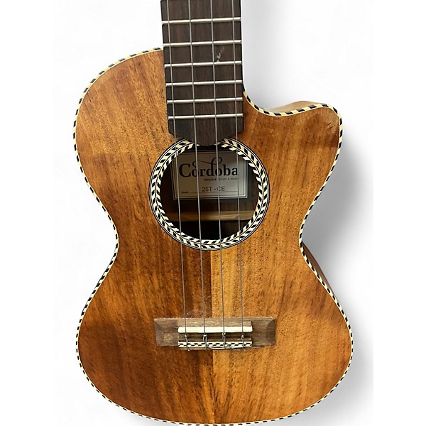 Used Cordoba 25TCE Natural Ukulele