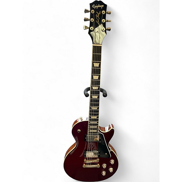 Used Epiphone Les Paul Modern Burgundy Solid Body Electric Guitar
