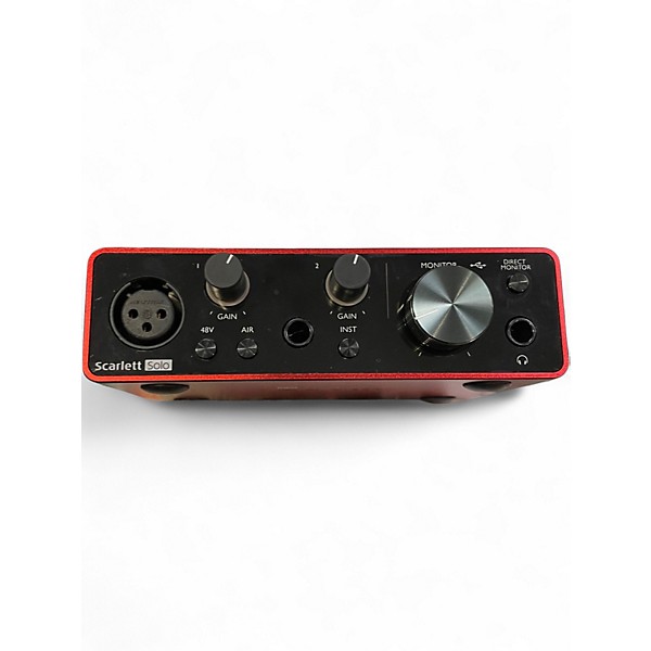 Used Focusrite Scarlett Solo Gen 3 Audio Interface
