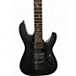 Used Schecter Guitar Research Diamond Damien 6 Black Solid Body Electric Guitar