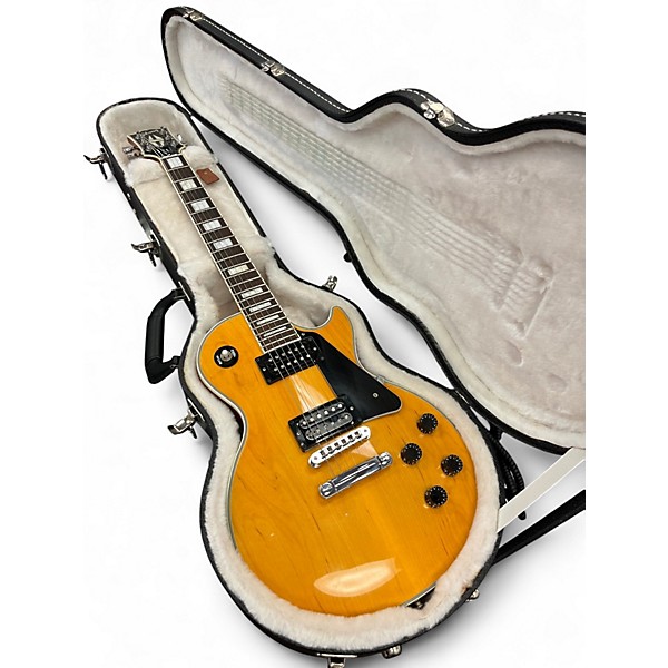 Used Gibson Les Paul Classic Custom Antique Natural Solid Body Electric Guitar