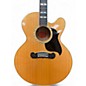 Vintage 1990s Gibson J185 CE Natural Acoustic Electric Guitar