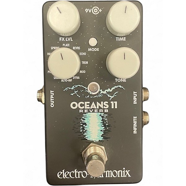 Used Electro-Harmonix Oceans 11 Reverb Effect Pedal