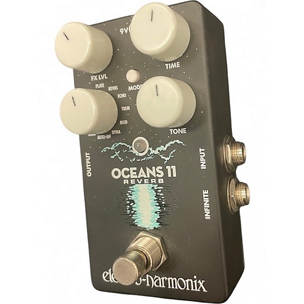 Used Electro-Harmonix Oceans 11 Reverb Effect Pedal