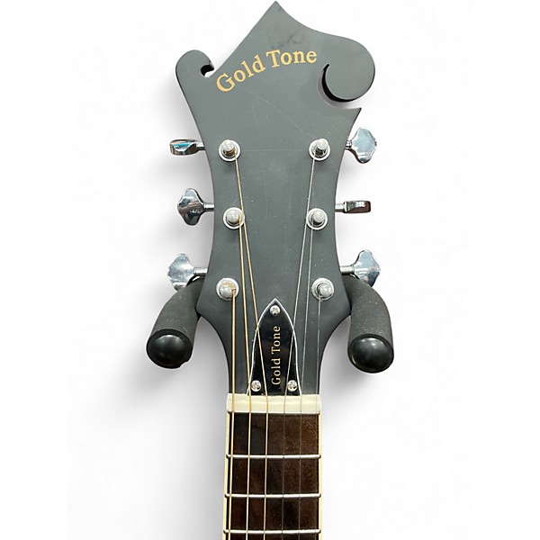 Used Gold Tone F-6 ACOUSTIC ELECTRIC 6 STRING MANDO-GUITAR Vintage Sunburst Mandolin