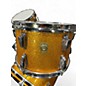 Used Ludwig 3 Piece Down beat Gold Drum Kit