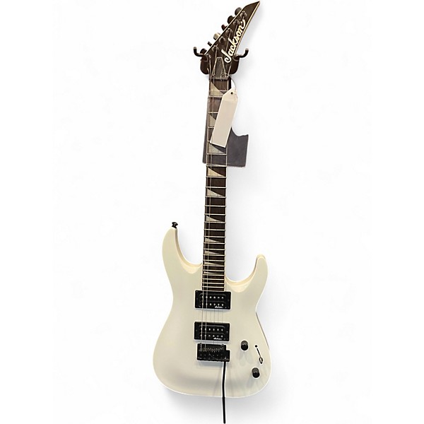 Used Jackson JS2 Concert White Electric Bass Guitar