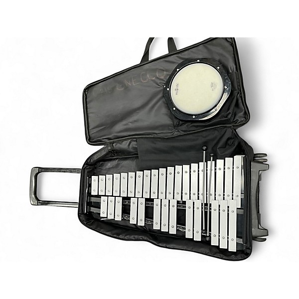Used Majestic Bell and practice pad kit Concert Percussion