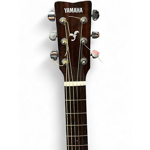 Used Yamaha FGX700SC Natural Acoustic Electric Guitar