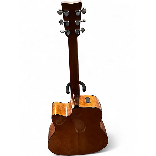Used Yamaha FGX700SC Natural Acoustic Electric Guitar