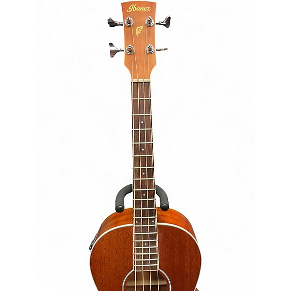 Used Ibanez PNB14E OPN Natural Acoustic Bass Guitar
