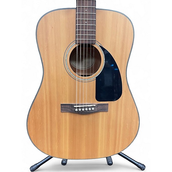 Used Fender CD60 Dreadnought Natural Acoustic Guitar