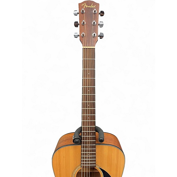 Used Fender CD60 Dreadnought Natural Acoustic Guitar