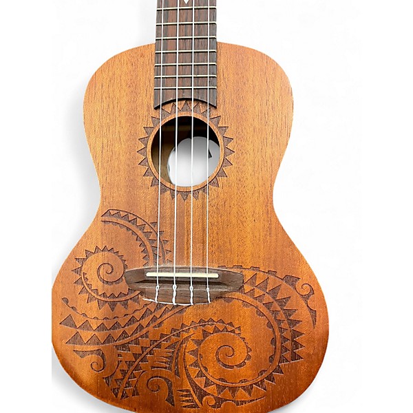 Used Luna UKE TC MAH Natural Ukulele