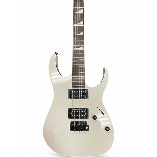 Used Ibanez Gio GRGR120EX White Solid Body Electric Guitar