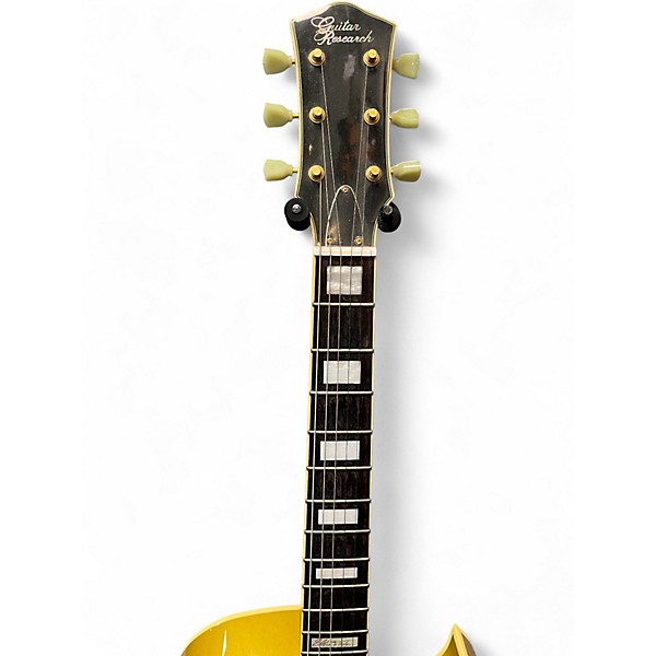 Used Guitar Research eddie durham Gold Hollow Body Electric Guitar