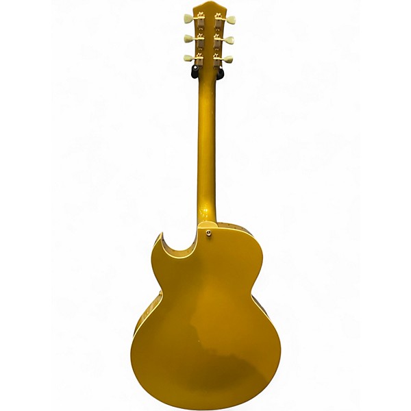 Used Guitar Research eddie durham Gold Hollow Body Electric Guitar