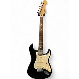 Used Squier Affinity Stratocaster Black Solid Body Electric Guitar
