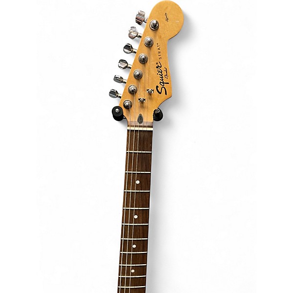 Used Squier Affinity Stratocaster Black Solid Body Electric Guitar