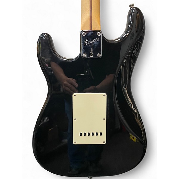 Used Squier Affinity Stratocaster Black Solid Body Electric Guitar