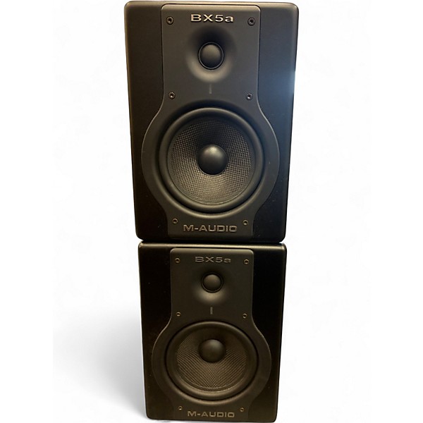 Used M-Audio BX5A Pair Powered Monitor