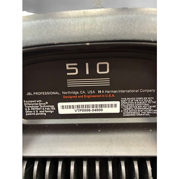 Used JBL EON510 Powered Speaker