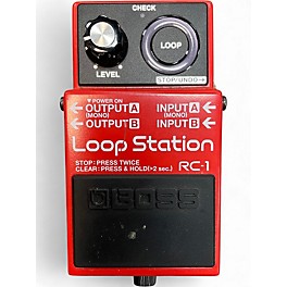 Used BOSS RC1 Loop Station Pedal