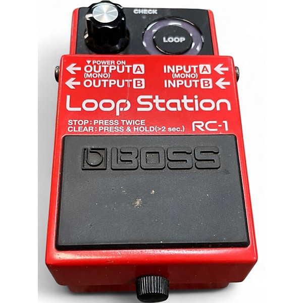Used BOSS RC1 Loop Station Pedal