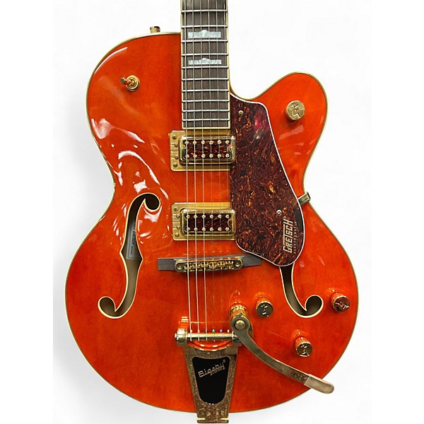 Used Gretsch Guitars G5420T Electromatic Orange Hollow Body Electric Guitar