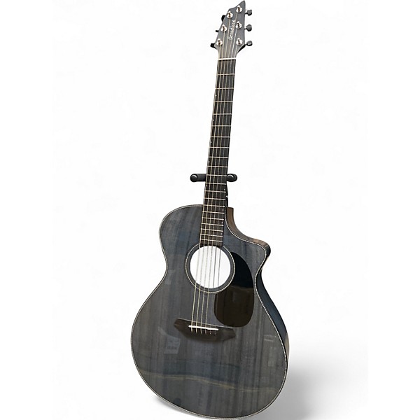 Used Breedlove Oregon Concert CE Trans Charcoal Acoustic Electric Guitar