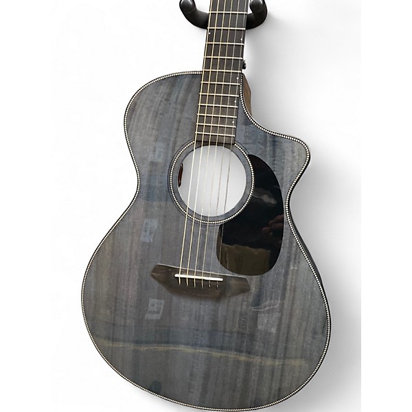 Used Breedlove Oregon Concert CE Trans Charcoal Acoustic Electric Guitar