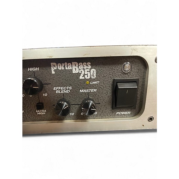 Used Ampeg PORTABASS 250 Bass Amp Head