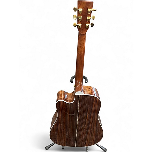 Used Zager ZAD80CE Natural Acoustic Electric Guitar