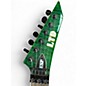 Used ESP LTD MH100QM Green Solid Body Electric Guitar