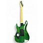 Used ESP LTD MH100QM Green Solid Body Electric Guitar