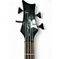 Used Dean EDGE-4 Silver Electric Bass Guitar