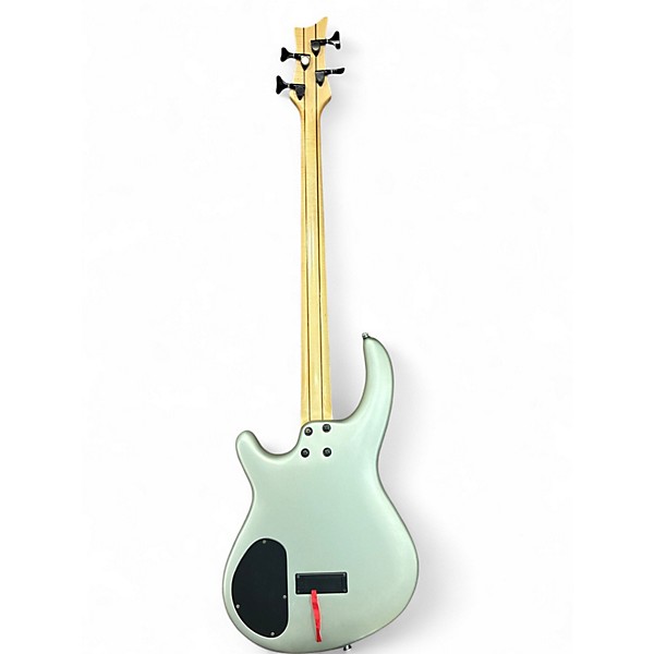 Used Dean EDGE-4 Silver Electric Bass Guitar
