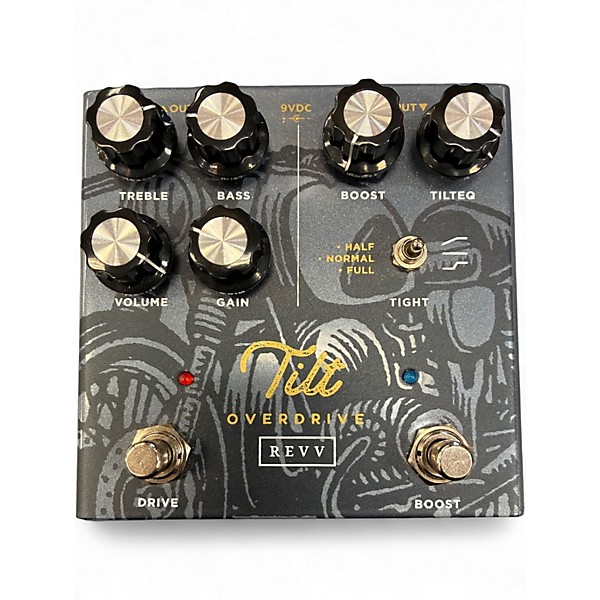 Used Revv Amplification TILT OVERDIVE Effect Pedal