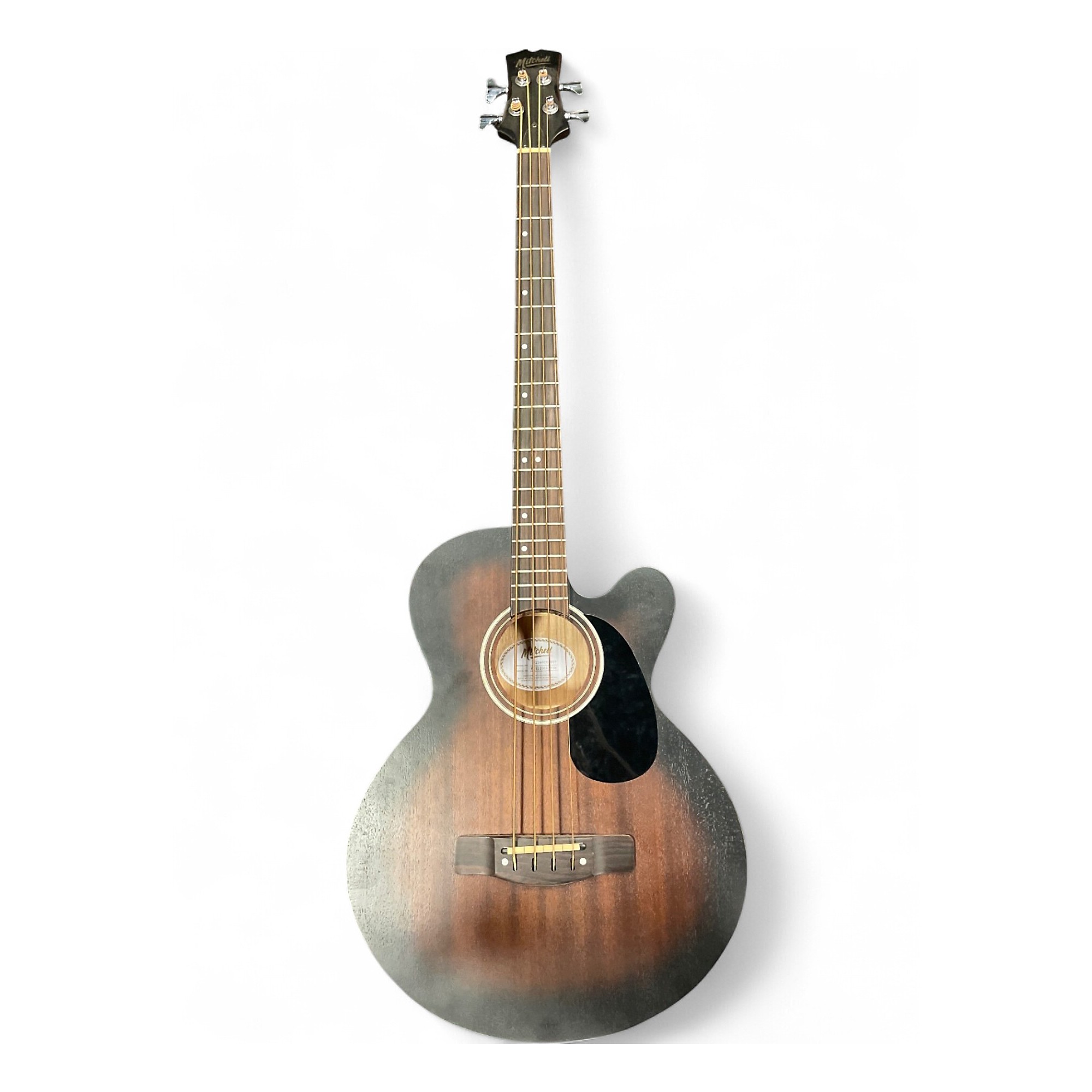Used Mitchell T293BCE Natural Acoustic Bass Guitar Natural