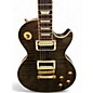 Used Gibson Les Paul Standard Plus Trans Black Solid Body Electric Guitar