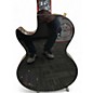 Used Gibson Les Paul Standard Plus Trans Black Solid Body Electric Guitar