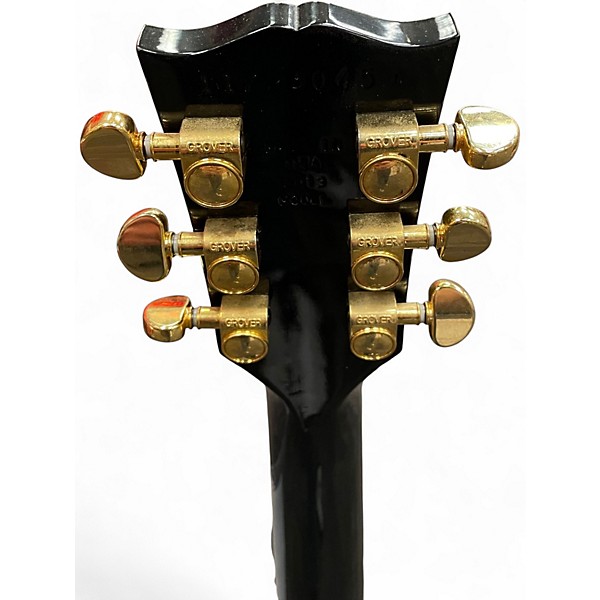 Used Gibson Les Paul Standard Plus Trans Black Solid Body Electric Guitar