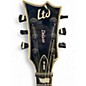Used ESP LTD EC1000 Deluxe Left Handed Black Electric Guitar