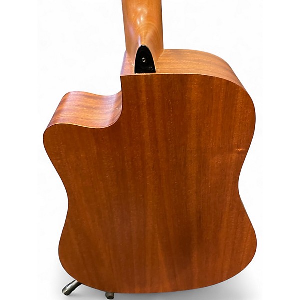 Used Lag Guitars T70DCE Natural Acoustic Electric Guitar